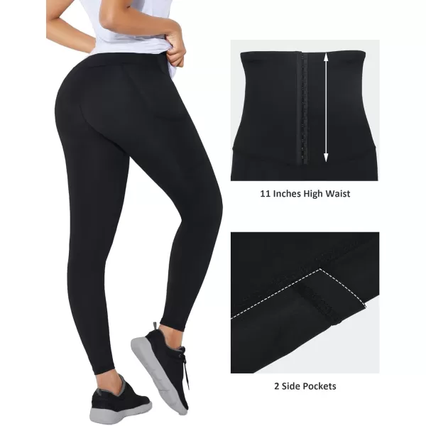 High Waisted Leggings Tummy Control for Women Corset Waist Trainer Thigh Slimming Compression Yoga Pants