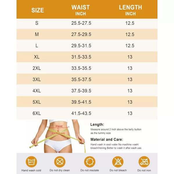 Neoprene Waist Trainer for Women 3 Straps Tummy Control Workout Corset Cincher Long Torso Trimmer Sauna Belt-7 Steel Bones)