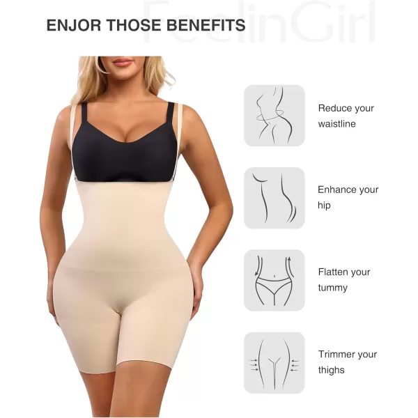 Seamless Shapewear for Women Tummy Control Body Shaper Plus Size Faja Shorts Butt lifter Panties Thigh Slimmer
