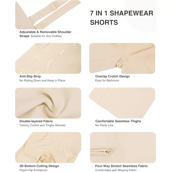 Seamless Shapewear for Women Tummy Control Body Shaper Plus Size Faja Shorts Butt lifter Panties Thigh Slimmer