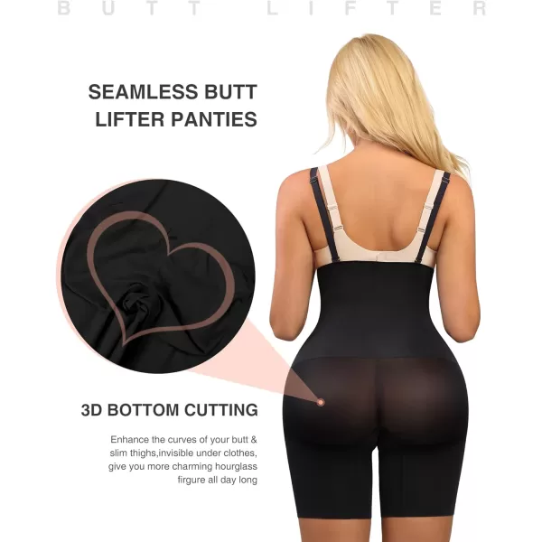 Seamless Shapewear for Women Tummy Control Body Shaper Plus Size Faja Shorts Butt lifter Panties Thigh Slimmer
