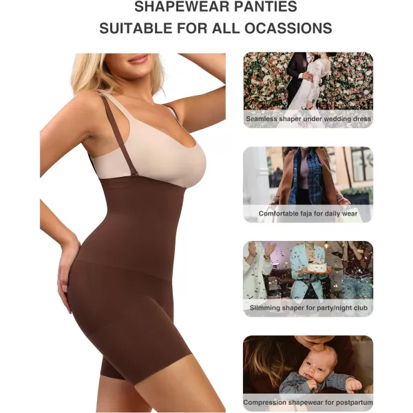 Seamless Shapewear for Women Tummy Control Body Shaper Plus Size Faja Shorts Butt lifter Panties Thigh Slimmer