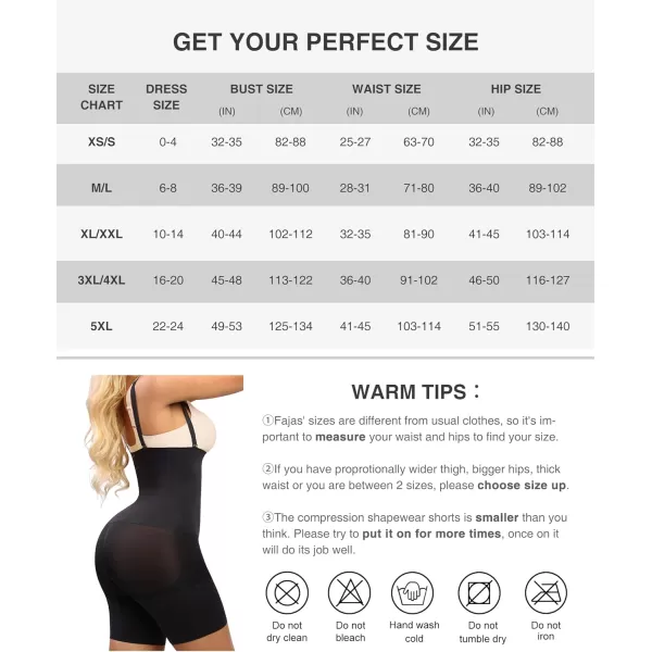Seamless Shapewear for Women Tummy Control Body Shaper Plus Size Faja Shorts Butt lifter Panties Thigh Slimmer