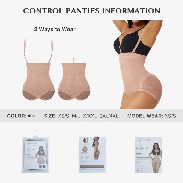 Seamless Shapewear for Women Tummy Control Fajas Colombianas Compression Body Shaper Butt Lifter with Straps