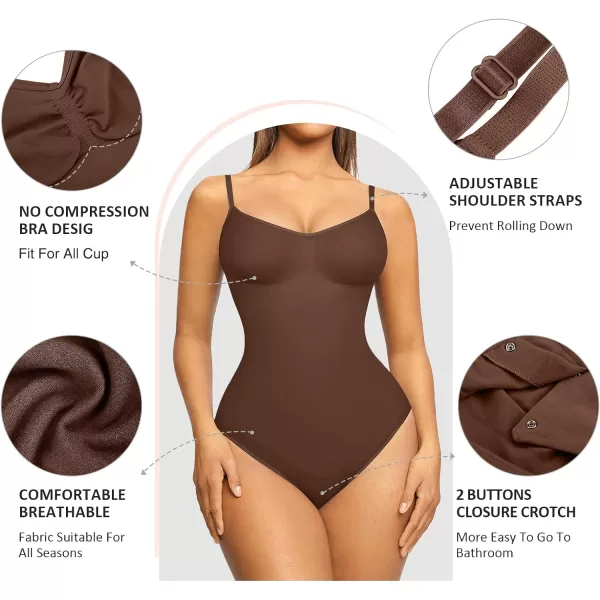 Shapewear Bodysuit Sculpting Body Shaper for Women Tummy Control Seamless Plus Size Butt Lifting Shaper