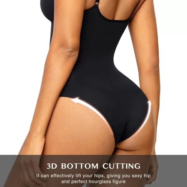 Shapewear Bodysuit Sculpting Body Shaper for Women Tummy Control Seamless Plus Size Butt Lifting Shaper