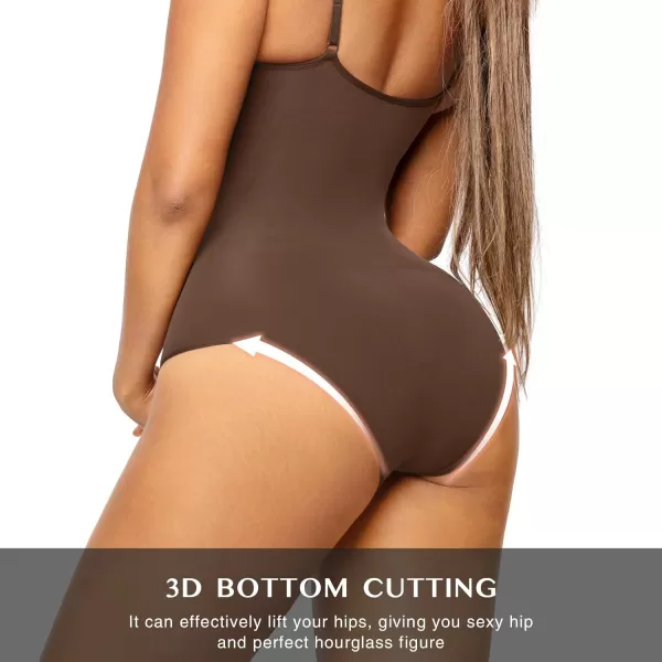 Shapewear Bodysuit Sculpting Body Shaper for Women Tummy Control Seamless Plus Size Butt Lifting Shaper