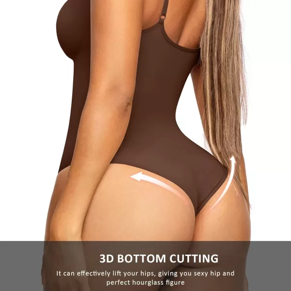 Shapewear Bodysuit Sculpting Body Shaper for Women Tummy Control Seamless Plus Size Butt Lifting Shaper