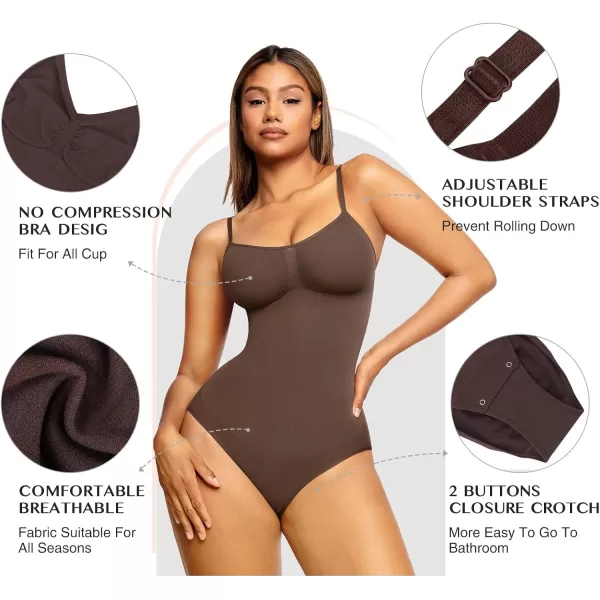 Shapewear Bodysuit Sculpting Body Shaper for Women Tummy Control Seamless Plus Size Butt Lifting Shaper