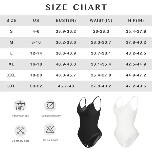 Shapewear Bodysuits for Women Tummy Control Mesh Slimmer Body Suits Deep V Neck Thong Body Shaper 2024