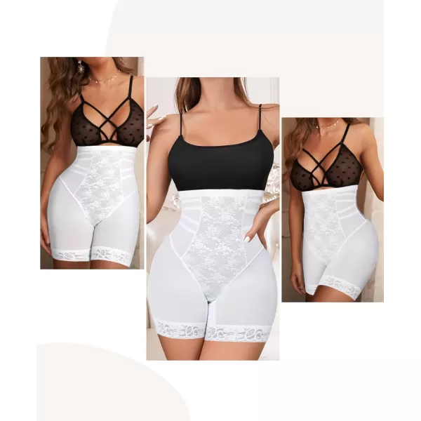 Shapewear Tummy Control Body Shaper Shorts Control Panties High Waisted Lace Shapewear Shorts Butt Lifting