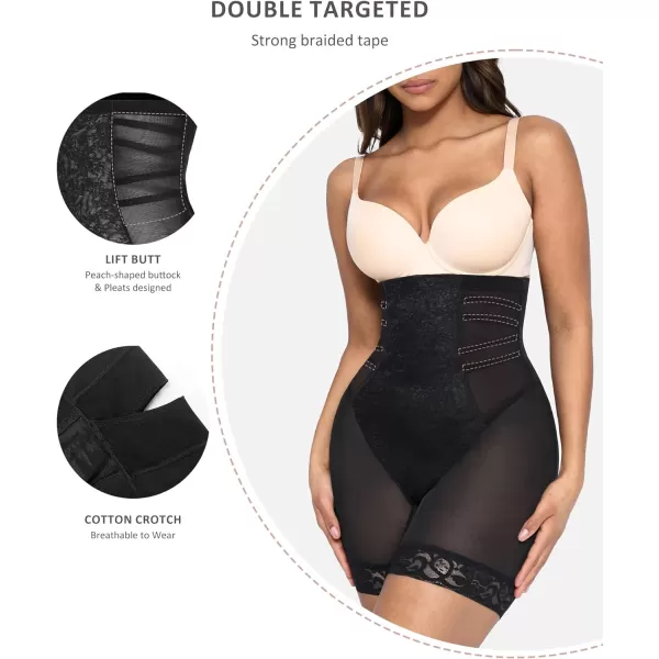 Shapewear Tummy Control Body Shaper Shorts Control Panties High Waisted Lace Shapewear Shorts Butt Lifting