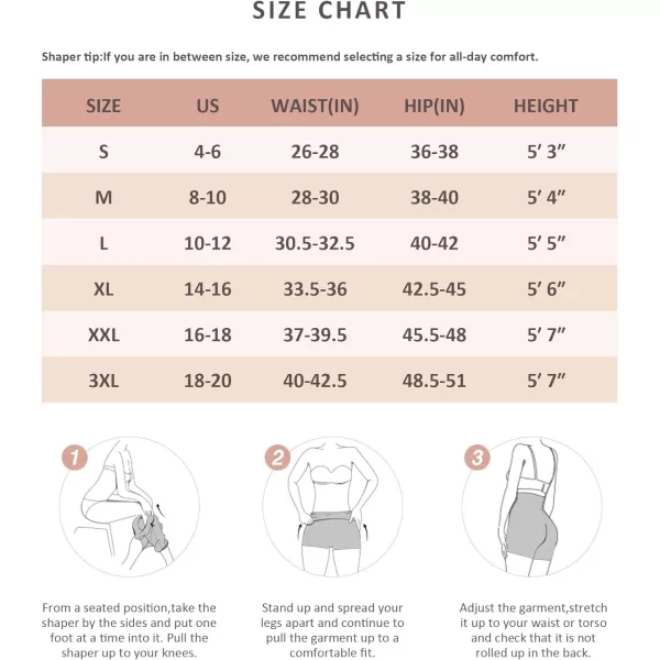 Shapewear Tummy Control Butt Lifting Panties Thigh Slimmer Body Shaper High Waisted Shorts