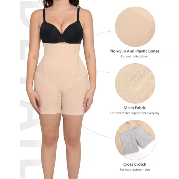 Shapewear Tummy Control Butt Lifting Panties Thigh Slimmer Body Shaper High Waisted Shorts