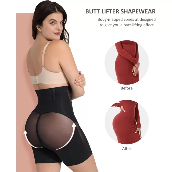 Shapewear Tummy Control Butt Lifting Panties Thigh Slimmer Body Shaper High Waisted Shorts
