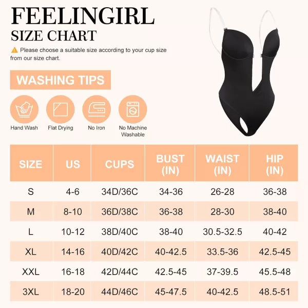 Shapewear for Women Plus Size Backless Built-in Bra Body Shaper Seamless Faja with Open Crotch
