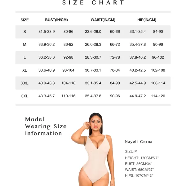 Shapewear for Women Tummy Control Bodysuit Thong Seamless Body Shaper Backless