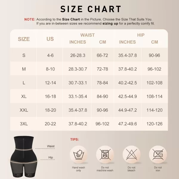 Shapewear for Women Tummy Control High Waist Body Shaper Shorts Butt Lifter Thigh Slimmer Faja