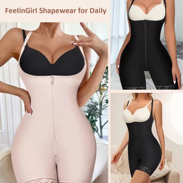 Shapewear for Women Tummy Control Plus Size Body Shaper for Butt Lifter and Thigh Slimmer Faja