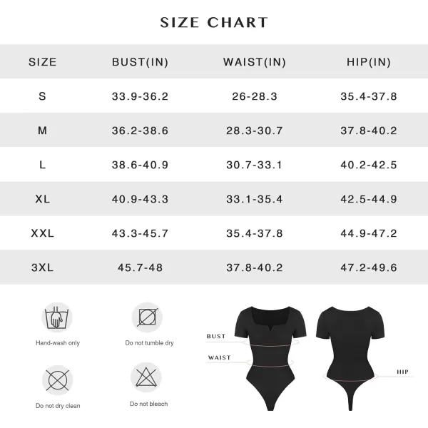 Square Neck Bodysuit for Women Short Sleeve/Sleeveless Tummy Control Slimming Bodysuit Going Out Tank Tops
