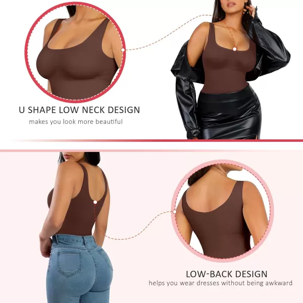 Tummy Control Tank Tops Shapewear Compression Top Shaper for Women