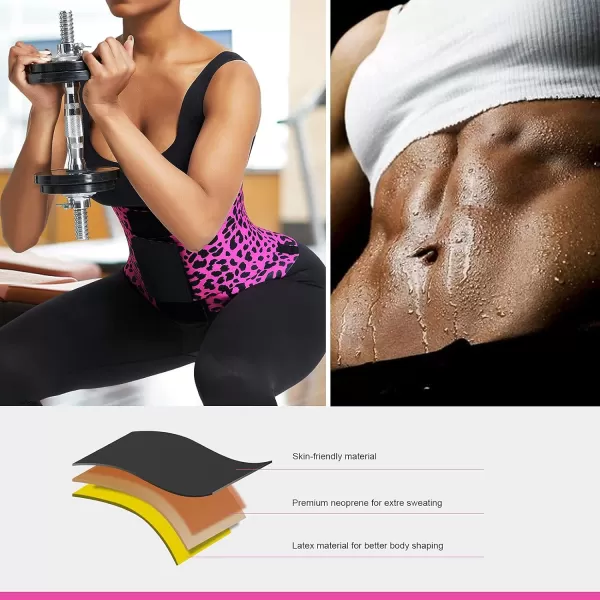 Waist Trainer Belt Waist Cincher Trimmer Ab Belt Velcro Body Shaper with Triple Wrap Women &amp; Men