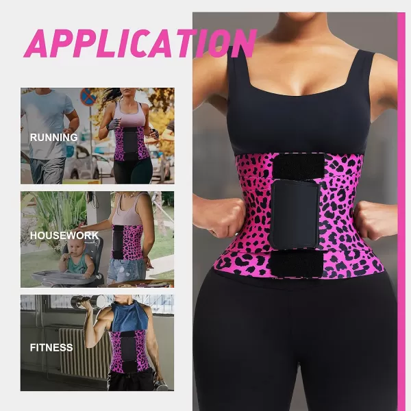 Waist Trainer Belt Waist Cincher Trimmer Ab Belt Velcro Body Shaper with Triple Wrap Women &amp; Men