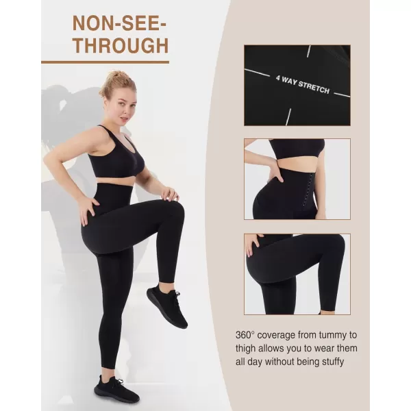 Waist Trainer Shorts for Women Lower Belly Fat High Waist Compression Yoga Leggings Butt Lifter Thigh Slimmer
