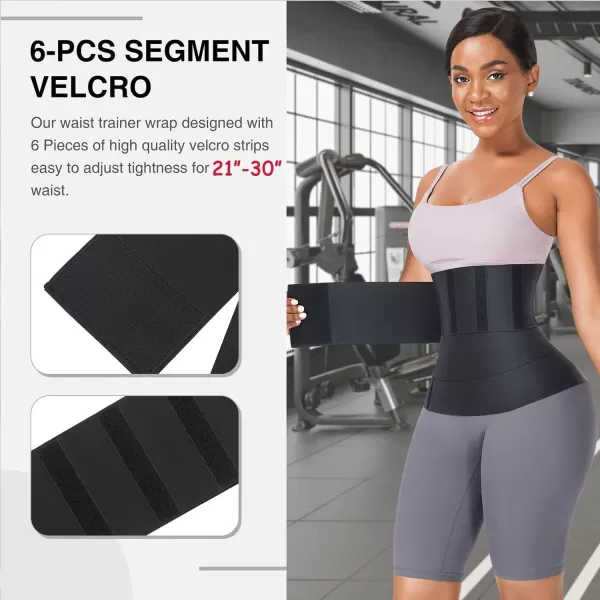 Waist Trainer Wrap for Women Tummy Control Waist Shaper with Loop)