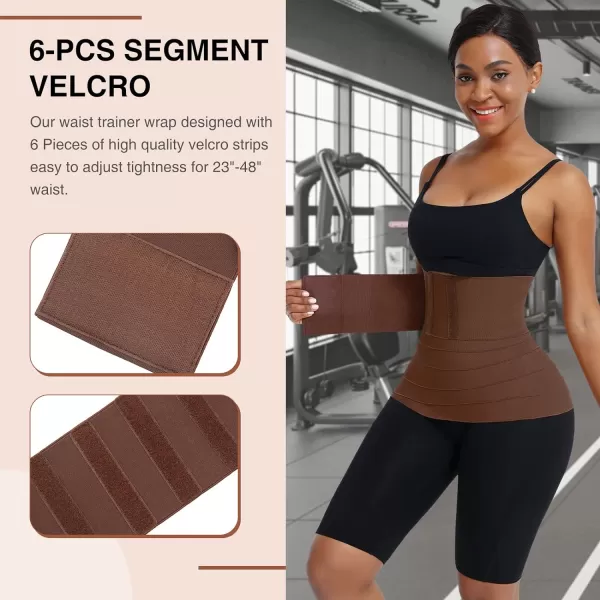 Waist Trainer Wrap for Women Tummy Control Waist Shaper with Loop)