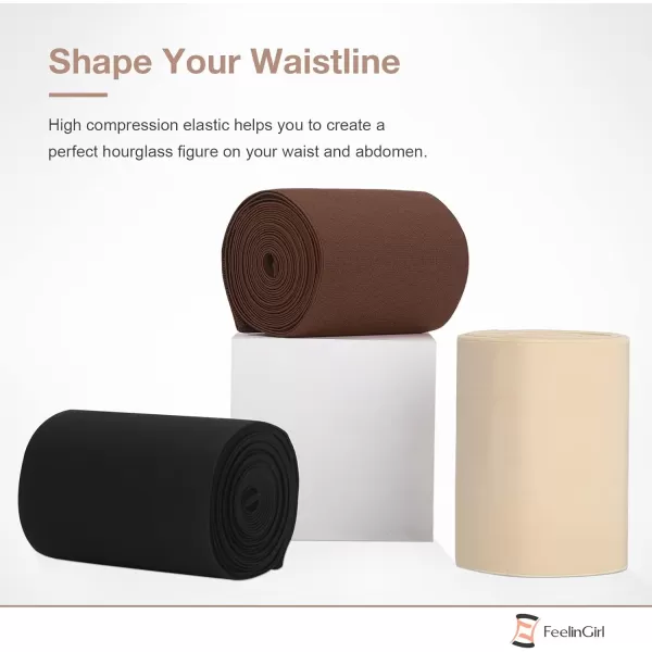 Waist Trainer for Women Bandage Wrap Sauna Belt Long Torso Tummy Wraps Belly Body Shaper Waist Trimmer Belt