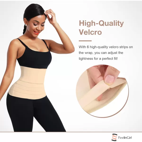 Waist Trainer for Women Bandage Wrap Sauna Belt Long Torso Tummy Wraps Belly Body Shaper Waist Trimmer Belt