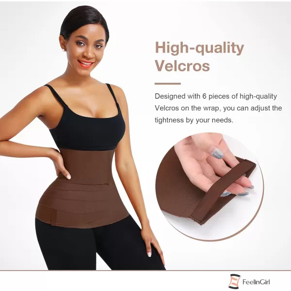 Waist Trainer for Women Bandage Wrap Sauna Belt Long Torso Tummy Wraps Belly Body Shaper Waist Trimmer Belt