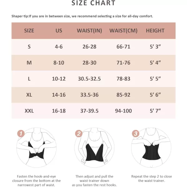Waist Trainer for Women Lower Belly Fat Mesh Corset Shapewear Tummy Control Body Shaper with Steel Bones