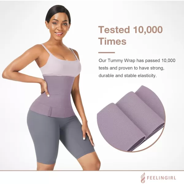 Waist Trainer for Women Sauna Belt Tummy Wrap Plus Size Snatch Me Up Bandage