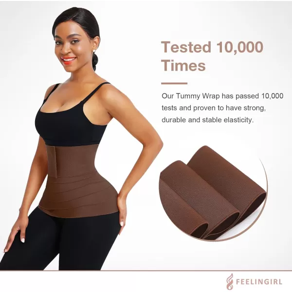 Waist Trainer for Women Sauna Belt Tummy Wrap Plus Size Snatch Me Up Bandage