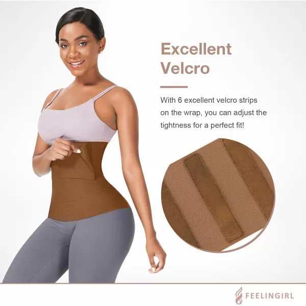 Waist Trainer for Women Sauna Belt Tummy Wrap Plus Size Snatch Me Up Bandage