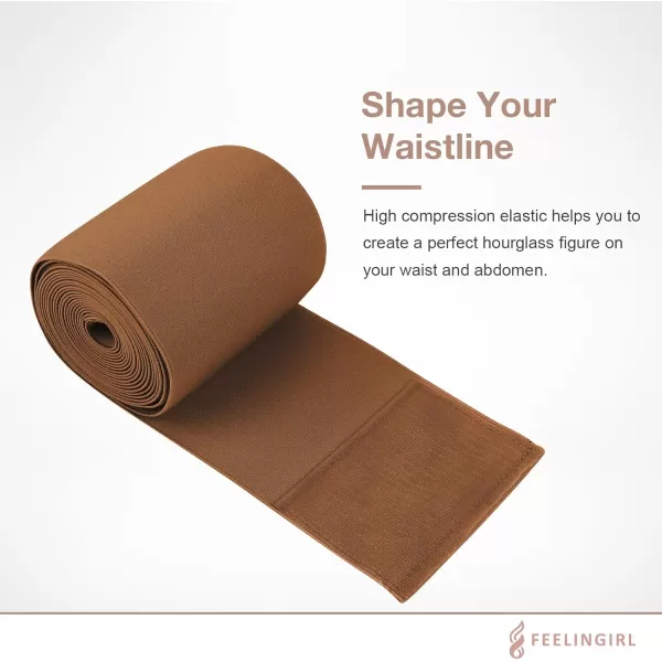 Waist Trainer for Women Sauna Belt Tummy Wrap Plus Size Snatch Me Up Bandage