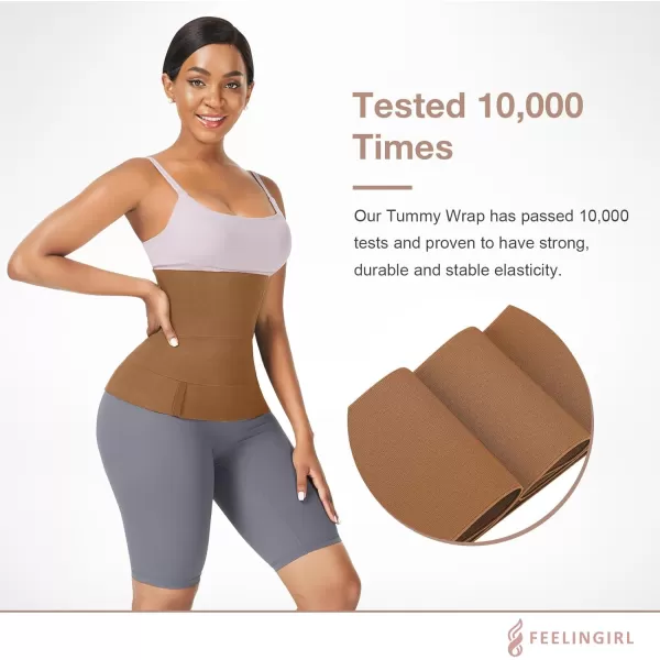 Waist Trainer for Women Sauna Belt Tummy Wrap Plus Size Snatch Me Up Bandage