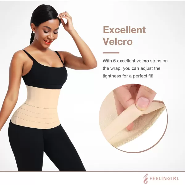 Waist Trainer for Women Sauna Belt Tummy Wrap Plus Size Snatch Me Up Bandage