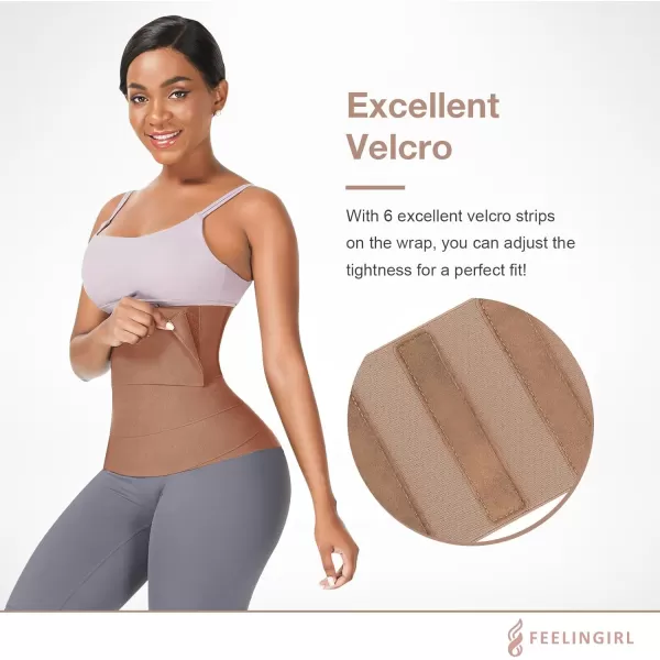 Waist Trainer for Women Sauna Belt Tummy Wrap Plus Size Snatch Me Up Bandage