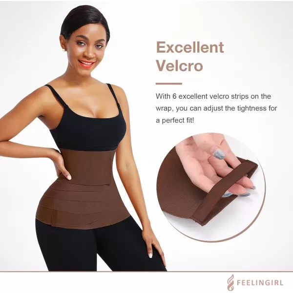 Waist Trainer for Women Sauna Belt Tummy Wrap Plus Size Snatch Me Up Bandage