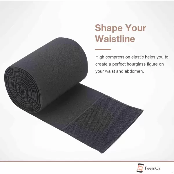 Waist Trainer for Women Sauna Belt Tummy Wrap Plus Size Snatch Me Up Bandage