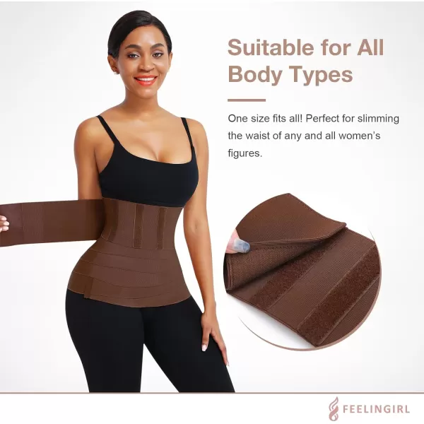 Waist Trainer for Women Sauna Belt Tummy Wrap Plus Size Snatch Me Up Bandage