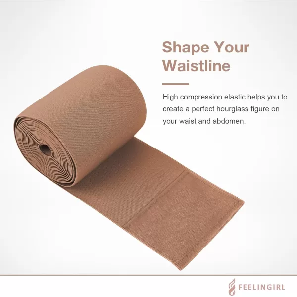 Waist Trainer for Women Sauna Belt Tummy Wrap Plus Size Snatch Me Up Bandage