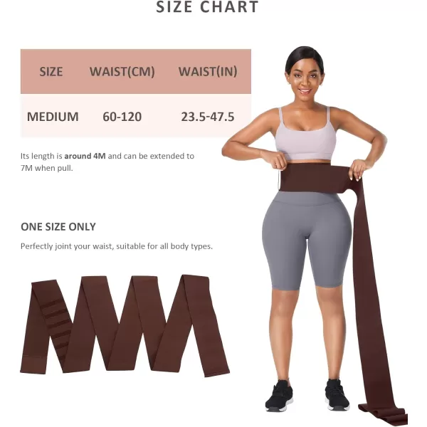 Waist Trainer for Women Snatch Bandage Tummy Wrap Plus Size Workout Waist Trimmer for Gym Sport