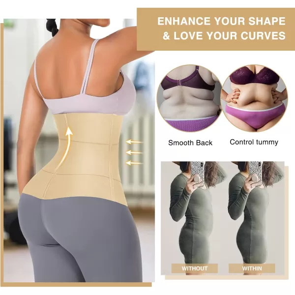 Waist Trainers for Women Workout Sets Belly Fat Seamless Underbust Waist Corsets Cincher