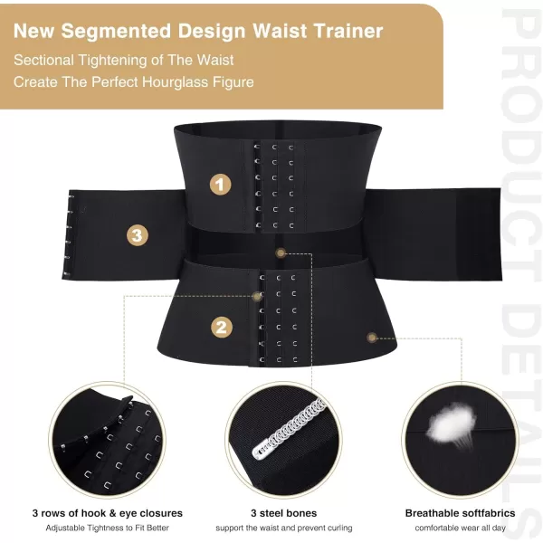 Waist Trainers for Women Workout Sets Belly Fat Seamless Underbust Waist Corsets Cincher