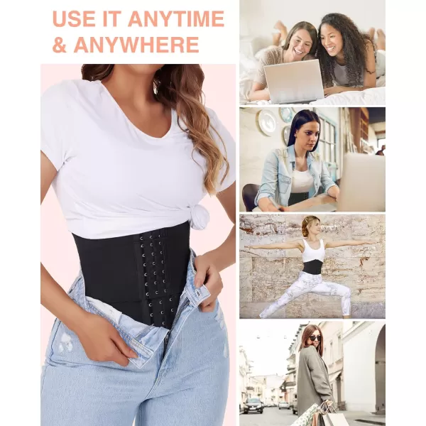 Waist Trainers for Women Workout Sets Belly Fat Seamless Underbust Waist Corsets Cincher