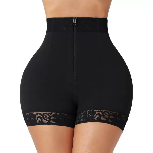 Body Shaper for Women Butt Lifting Shapewear Tummy Control Panties with Hook Zipper Closure